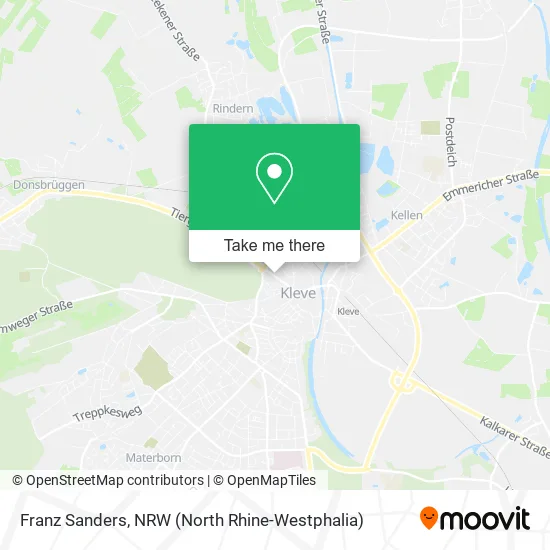 Карта Franz Sanders