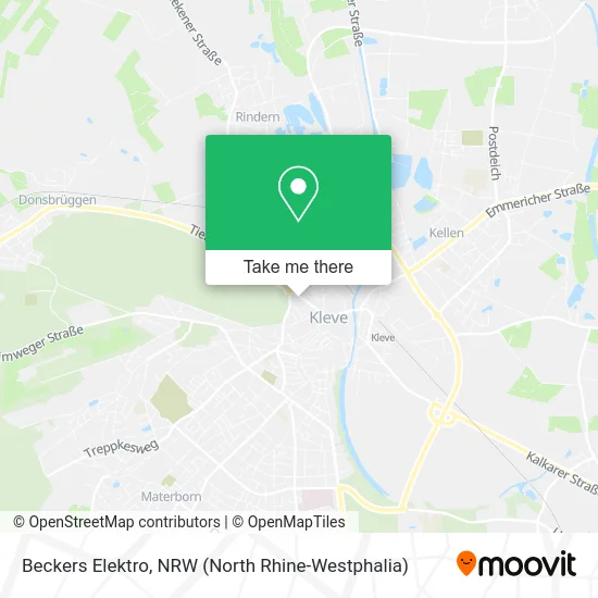 Карта Beckers Elektro