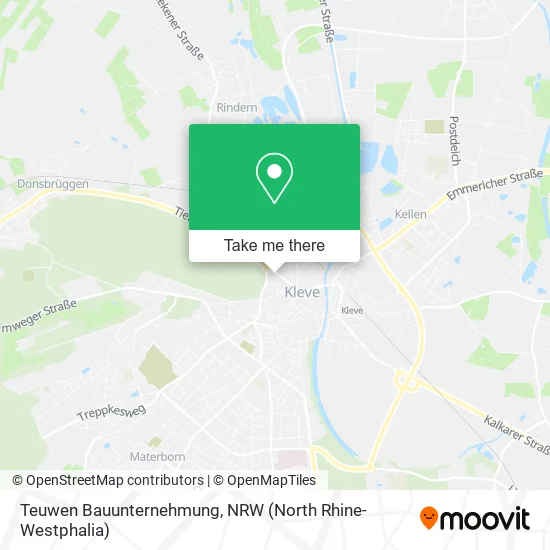 Карта Teuwen Bauunternehmung