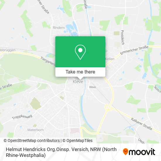 Карта Helmut Hendricks Org.Oinsp. Versich