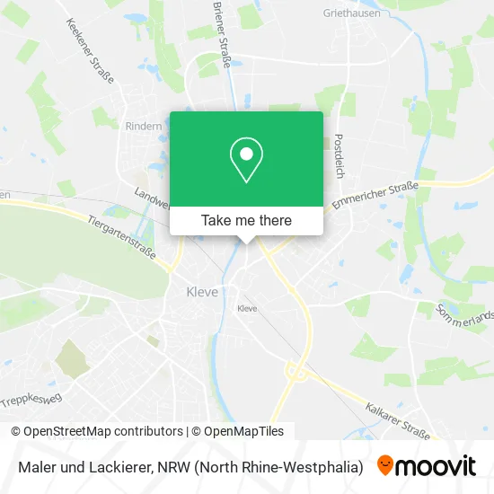 Карта Maler und Lackierer