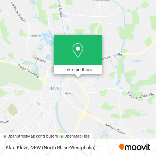 Карта Kkrs Kleve