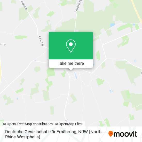 Deutsche Gesellschaft für Ernährung map