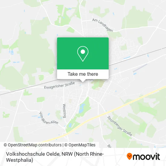 Карта Volkshochschule Oelde