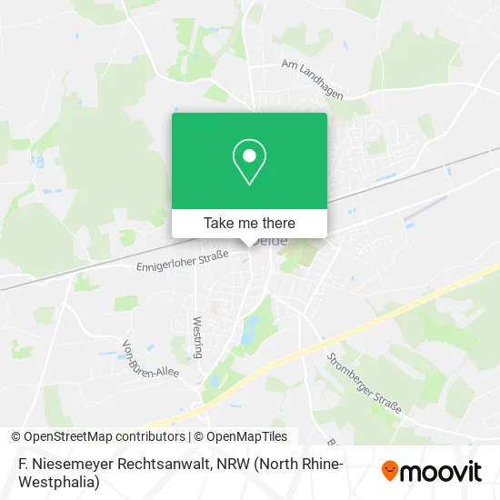 Карта F. Niesemeyer Rechtsanwalt