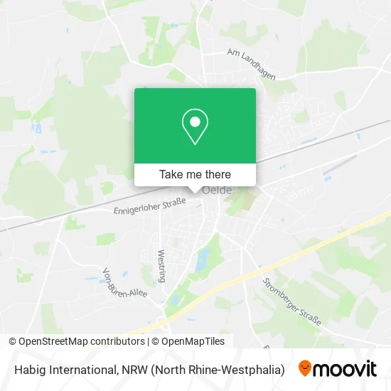 Карта Habig International