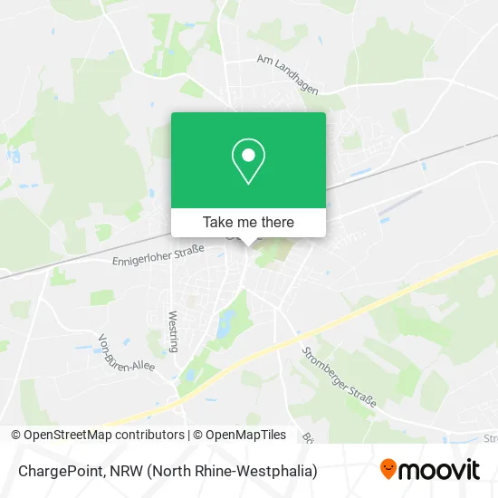 Карта ChargePoint