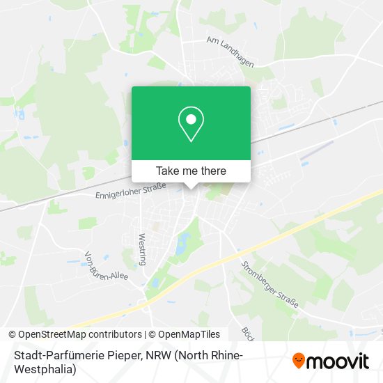 Stadt-Parfümerie Pieper map
