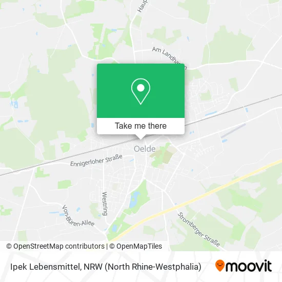 Карта Ipek Lebensmittel