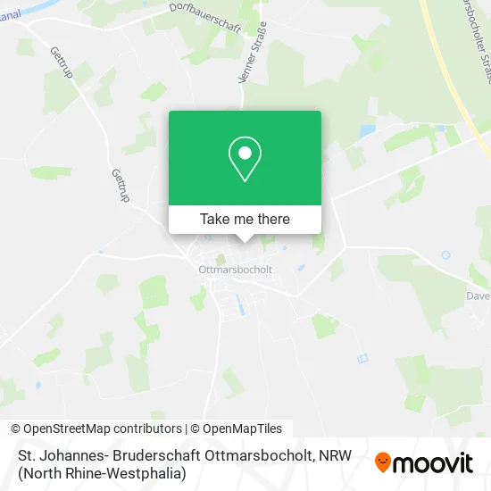 Карта St. Johannes- Bruderschaft Ottmarsbocholt