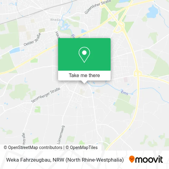 Weka Fahrzeugbau map