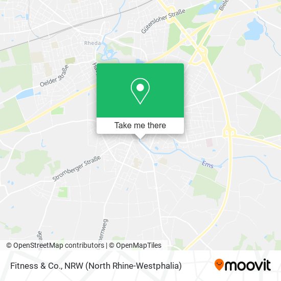Fitness & Co. map