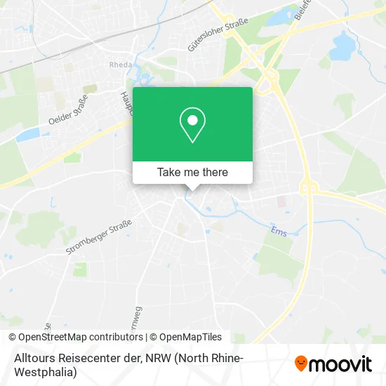 Карта Alltours Reisecenter der