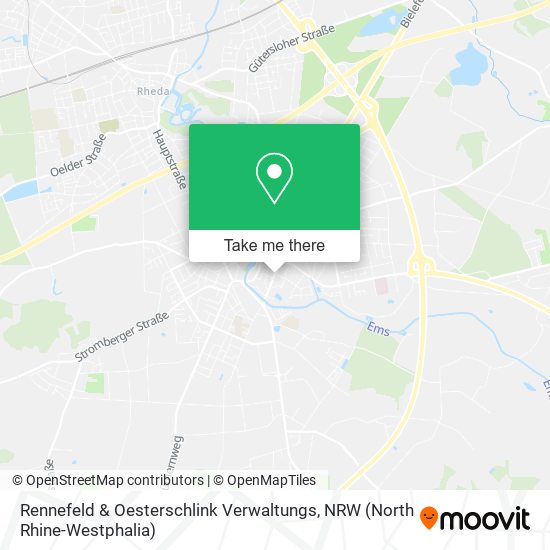 Rennefeld & Oesterschlink Verwaltungs map