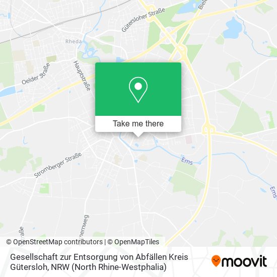 Gesellschaft zur Entsorgung von Abfällen Kreis Gütersloh map