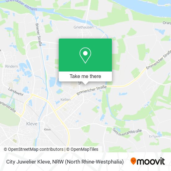City Juwelier Kleve map