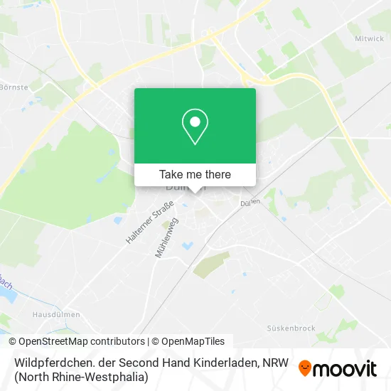 Карта Wildpferdchen. der Second Hand Kinderladen
