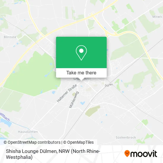 Shisha Lounge Dülmen map