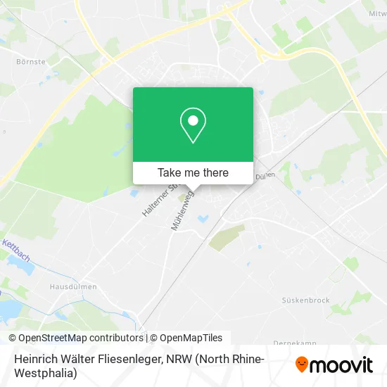 Карта Heinrich Wälter Fliesenleger