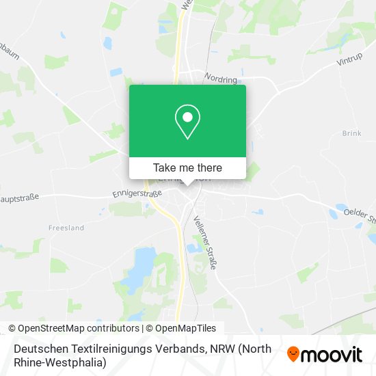 Deutschen Textilreinigungs Verbands map