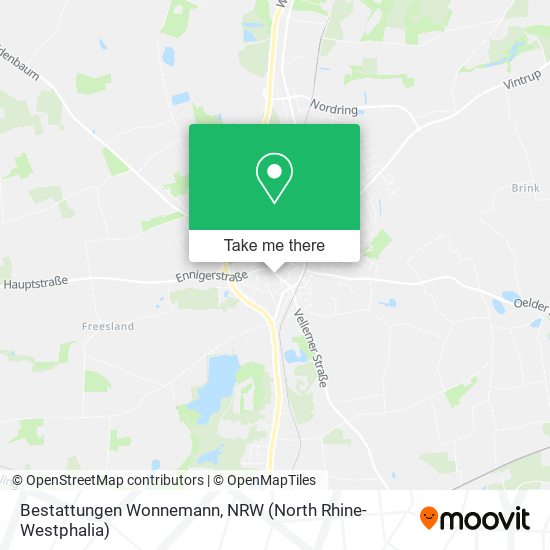 Bestattungen Wonnemann map