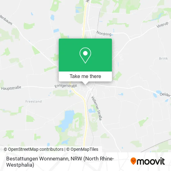 Карта Bestattungen Wonnemann