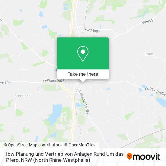 Ibw Planung und Vertrieb von Anlagen Rund Um das Pferd map