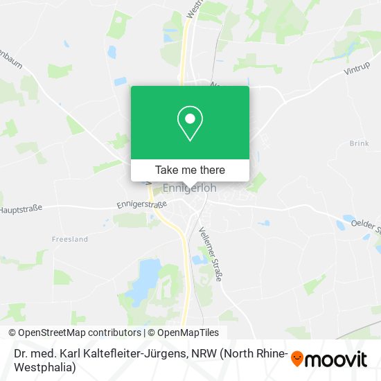 Dr. med. Karl Kaltefleiter-Jürgens map