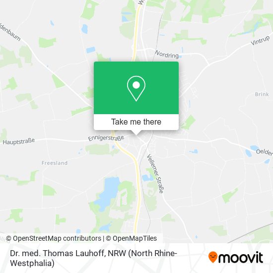 Dr. med. Thomas Lauhoff map