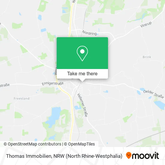 Карта Thomas Immobilien