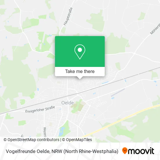 Карта Vogelfreunde Oelde