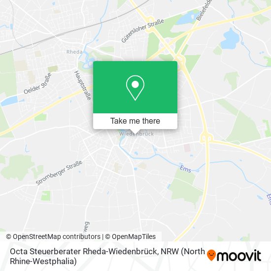 Octa Steuerberater Rheda-Wiedenbrück map