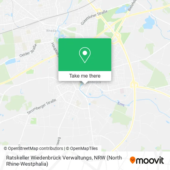 Карта Ratskeller Wiedenbrück Verwaltungs