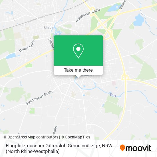Flugplatzmuseum Gütersloh Gemeinnützige map
