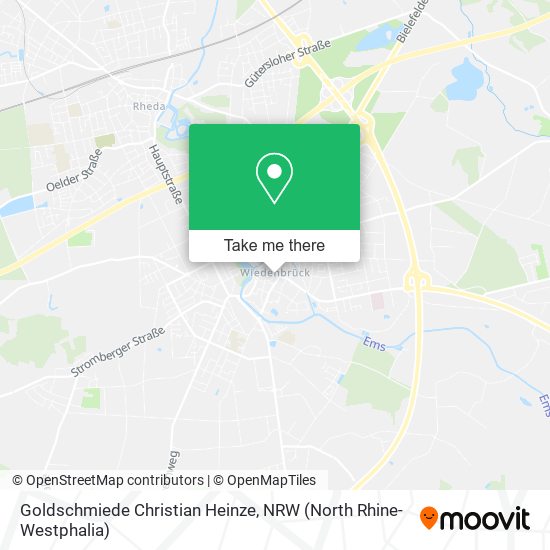 Goldschmiede Christian Heinze map