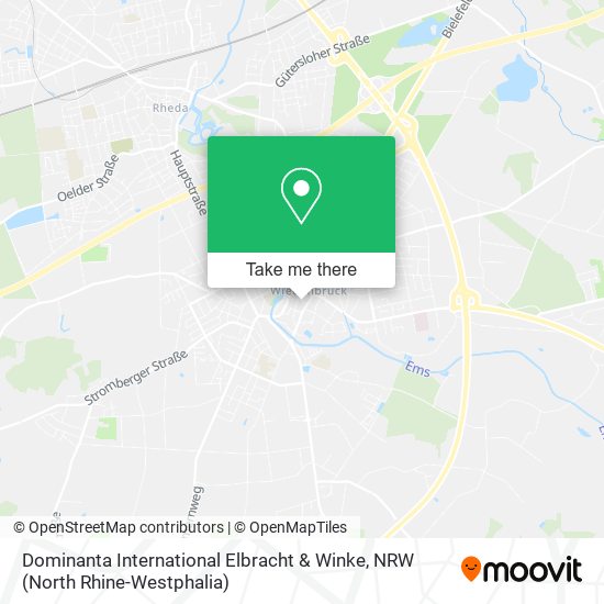 Dominanta International Elbracht & Winke map