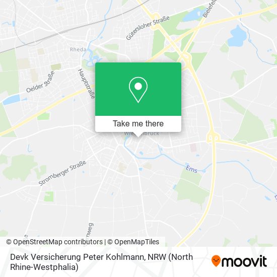 Devk Versicherung Peter Kohlmann map
