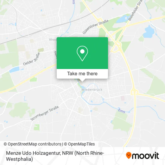 Карта Menze Udo Holzagentur