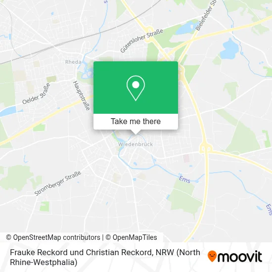 Frauke Reckord und Christian Reckord map