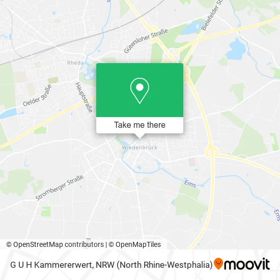 Карта G U H Kammererwert