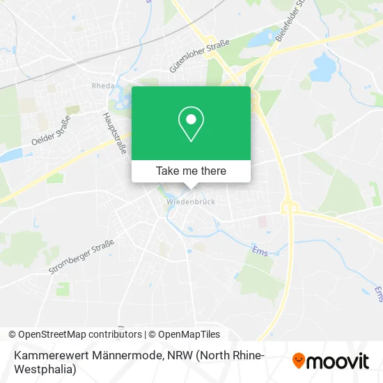 Карта Kammerewert Männermode