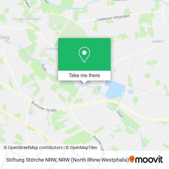 Stiftung Störche NRW map