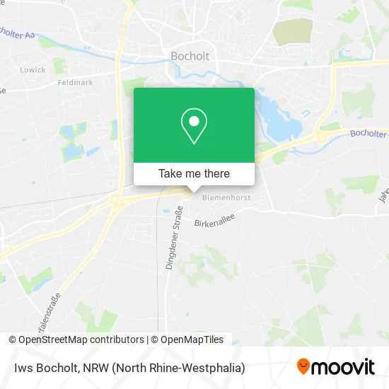 Карта Iws Bocholt