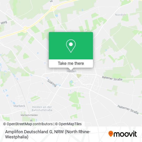 Amplifon Deutschland G map