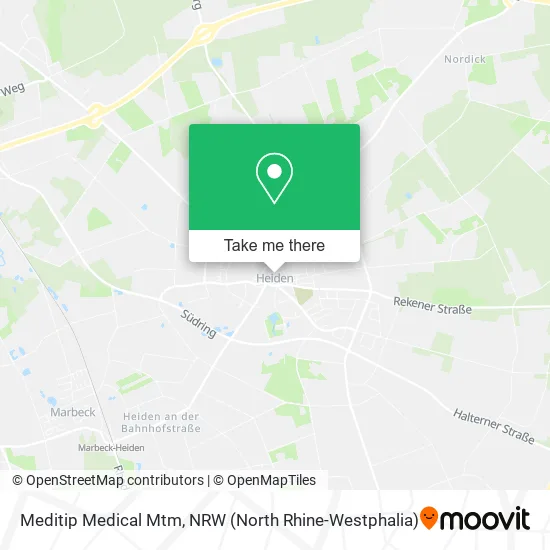 Meditip Medical Mtm map
