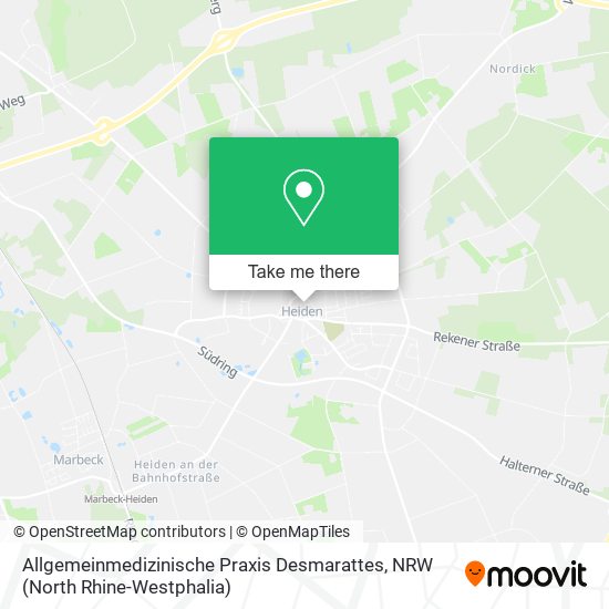 Allgemeinmedizinische Praxis Desmarattes map