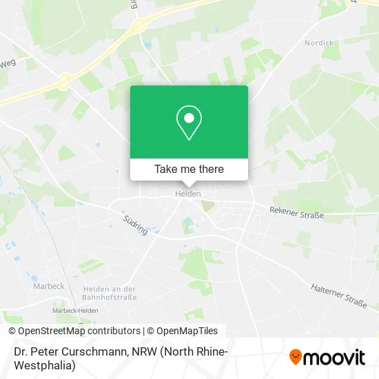 Dr. Peter Curschmann map