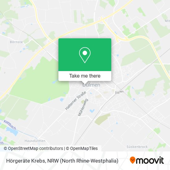 Hörgeräte Krebs map