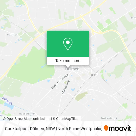 Cocktailpost Dülmen map