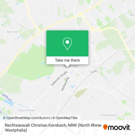 Rechtsanwalt Christian Kernbach map